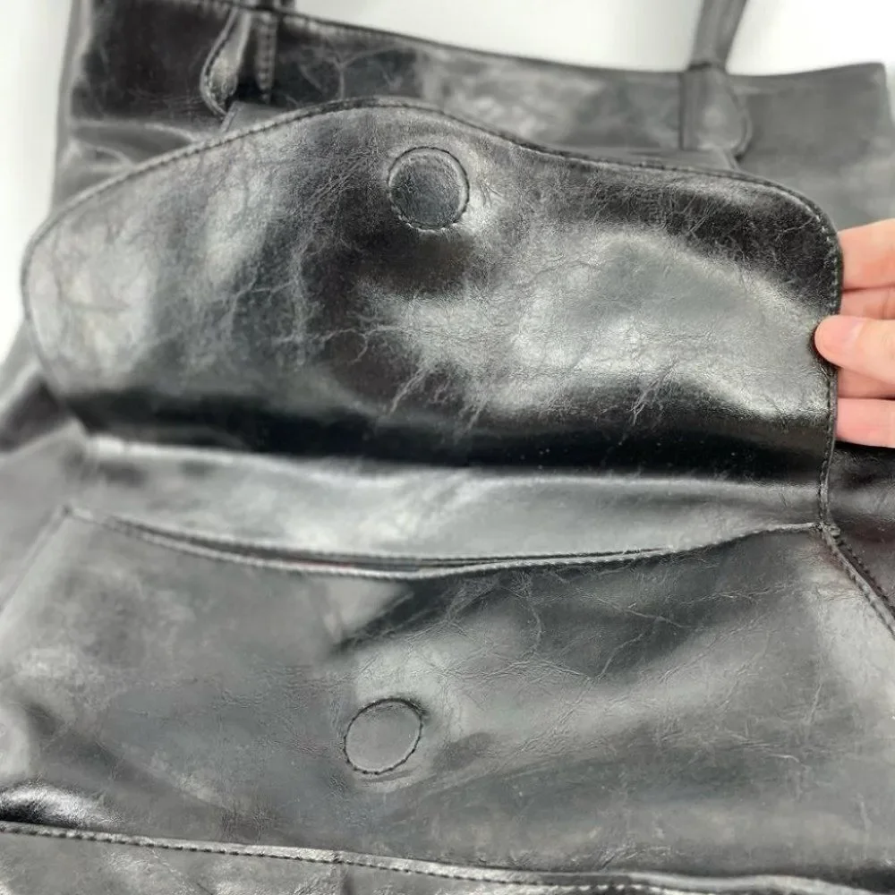 Sabina‎ Leather Bag 2 Envelope Pockets